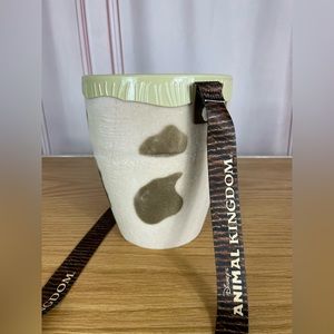 W Disney Parks Animal Kingdom Lion King Drum Bongo Popcorn Bucket Lanyard